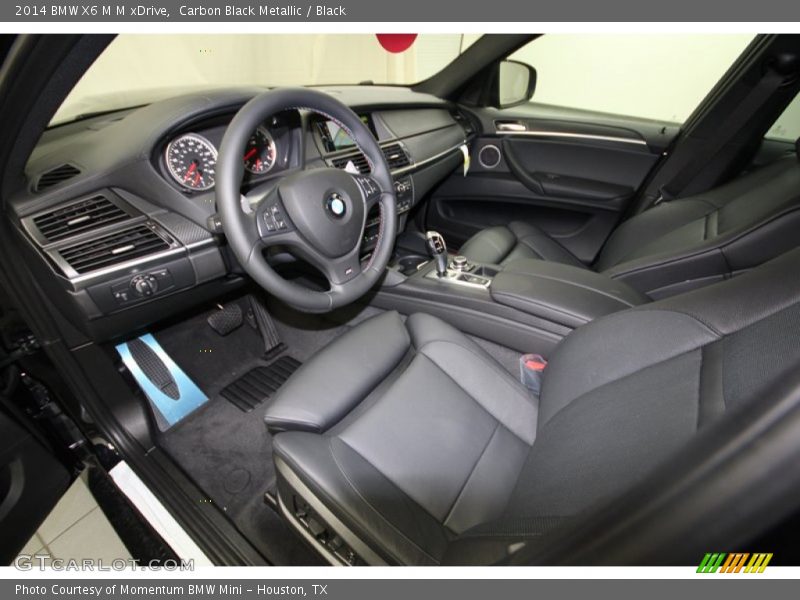Black Interior - 2014 X6 M M xDrive 