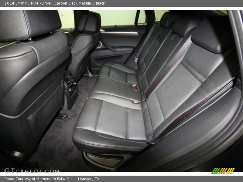 Rear Seat of 2014 X6 M M xDrive