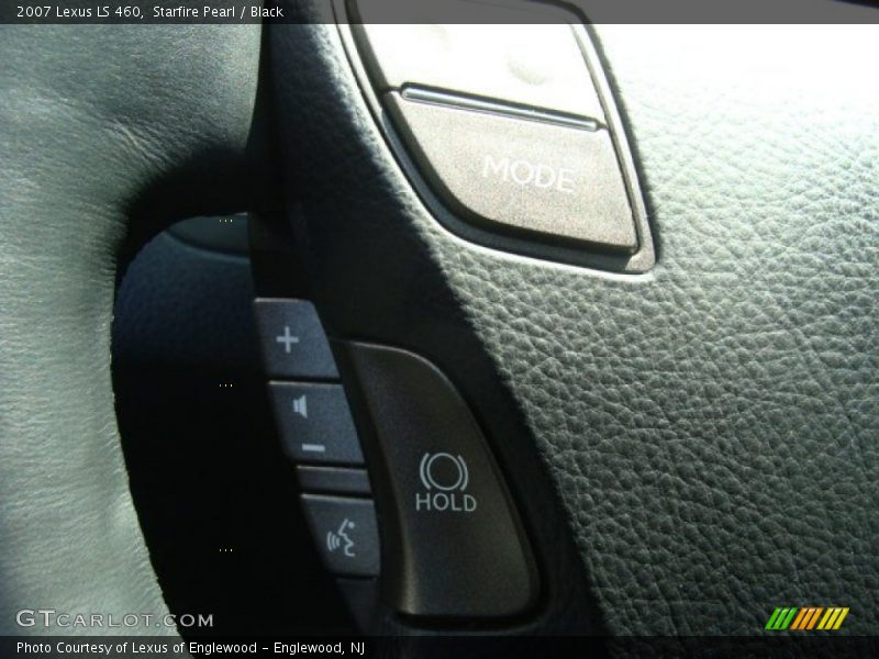 Starfire Pearl / Black 2007 Lexus LS 460