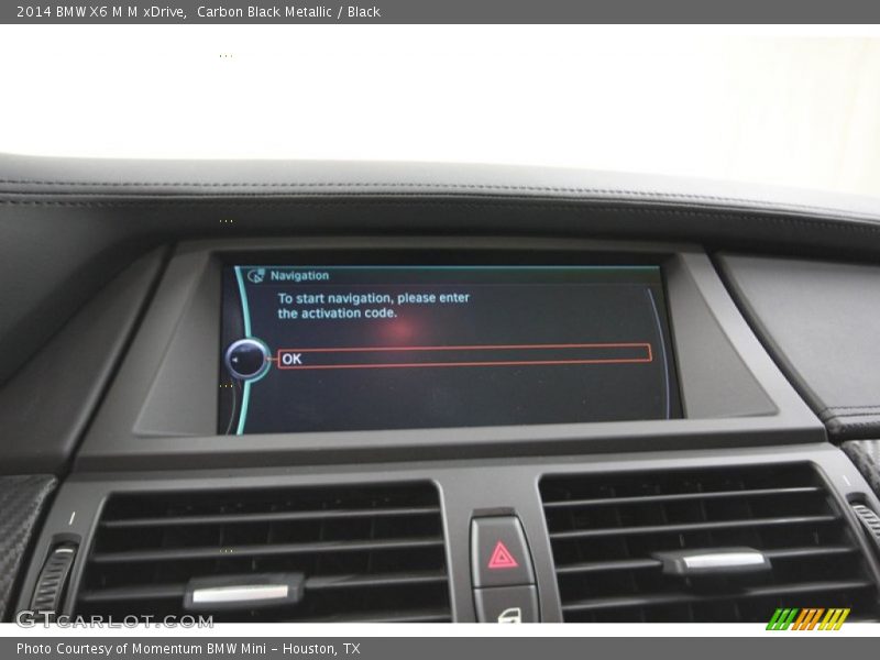 Carbon Black Metallic / Black 2014 BMW X6 M M xDrive