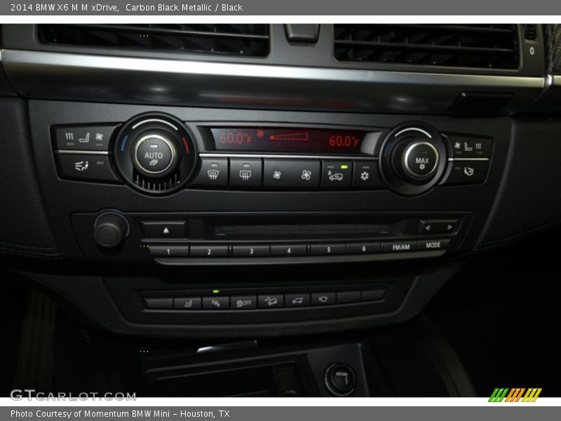 Controls of 2014 X6 M M xDrive
