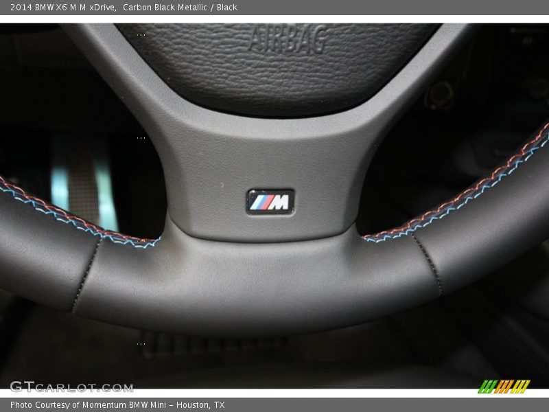 Carbon Black Metallic / Black 2014 BMW X6 M M xDrive