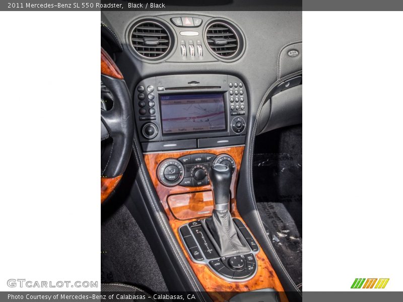 Black / Black 2011 Mercedes-Benz SL 550 Roadster