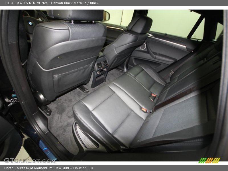 Rear Seat of 2014 X6 M M xDrive