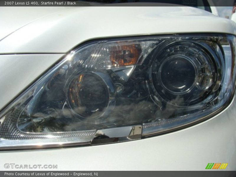 Starfire Pearl / Black 2007 Lexus LS 460