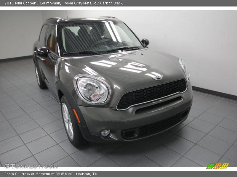 Royal Gray Metallic / Carbon Black 2013 Mini Cooper S Countryman