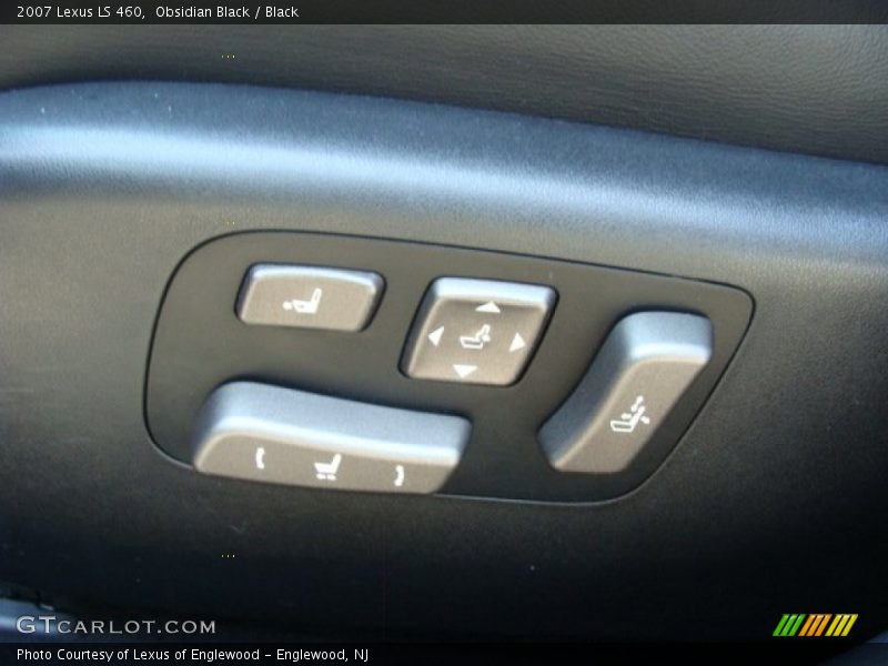 Obsidian Black / Black 2007 Lexus LS 460