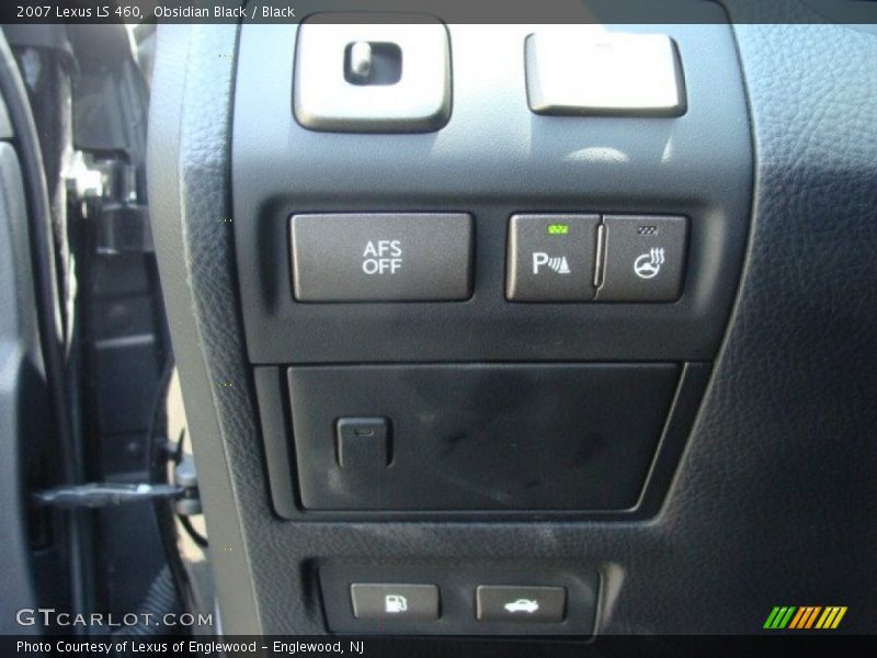 Obsidian Black / Black 2007 Lexus LS 460