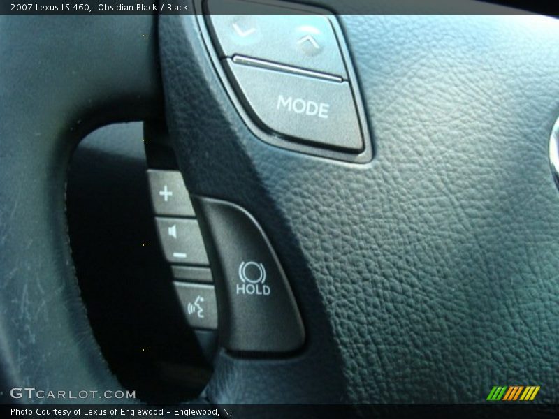 Obsidian Black / Black 2007 Lexus LS 460