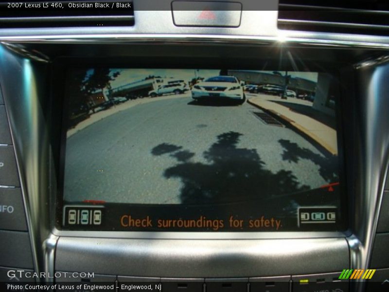 Obsidian Black / Black 2007 Lexus LS 460
