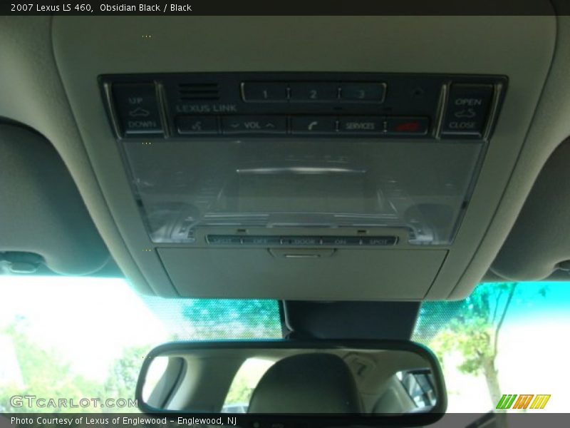 Obsidian Black / Black 2007 Lexus LS 460