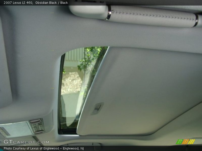 Obsidian Black / Black 2007 Lexus LS 460