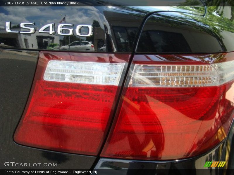 Obsidian Black / Black 2007 Lexus LS 460