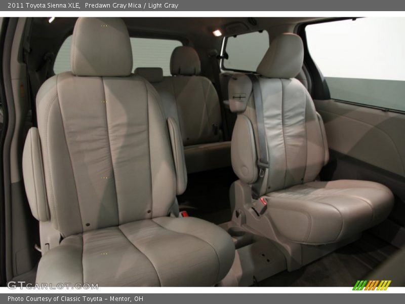 Predawn Gray Mica / Light Gray 2011 Toyota Sienna XLE