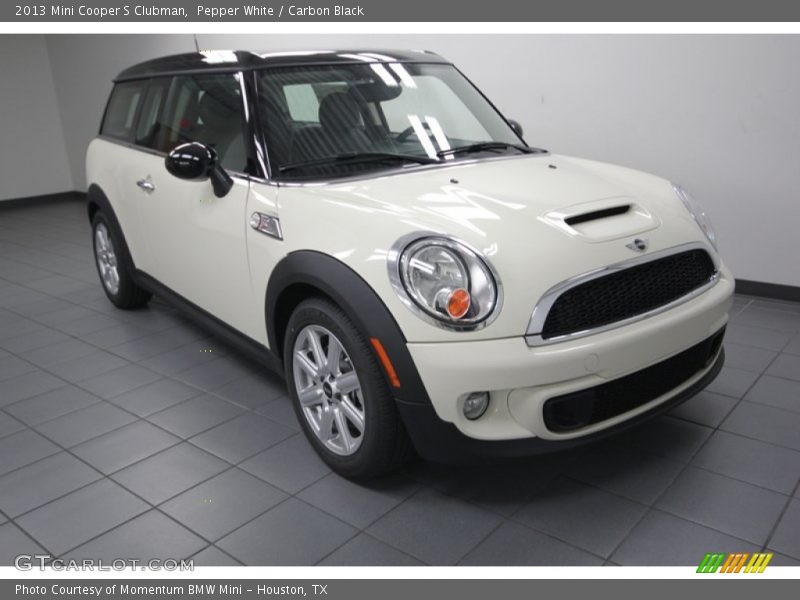Pepper White / Carbon Black 2013 Mini Cooper S Clubman