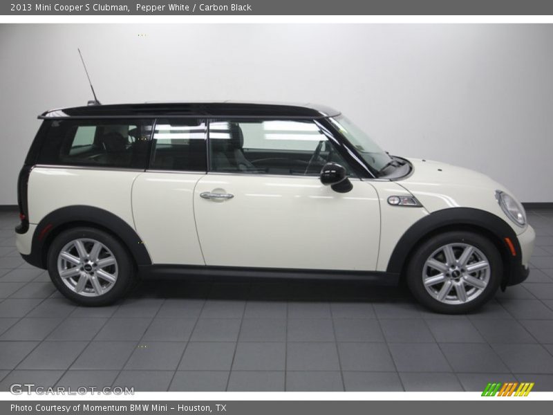 Pepper White / Carbon Black 2013 Mini Cooper S Clubman