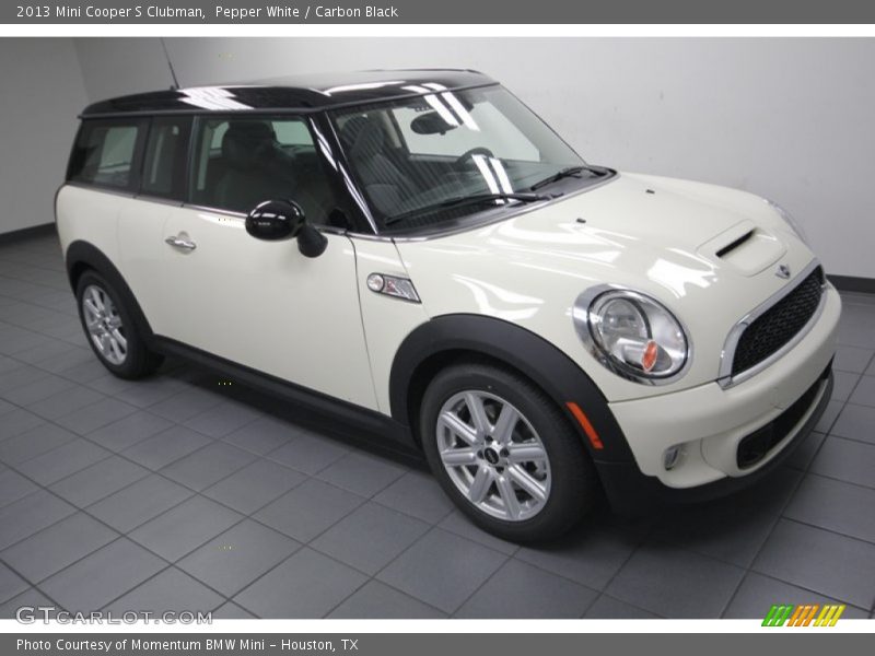 Pepper White / Carbon Black 2013 Mini Cooper S Clubman