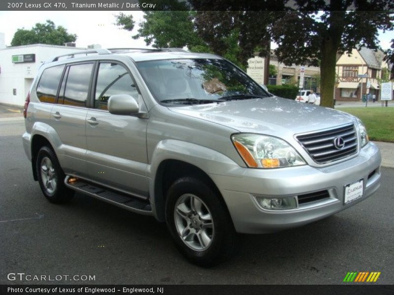 Titanium Metallic / Dark Gray 2007 Lexus GX 470