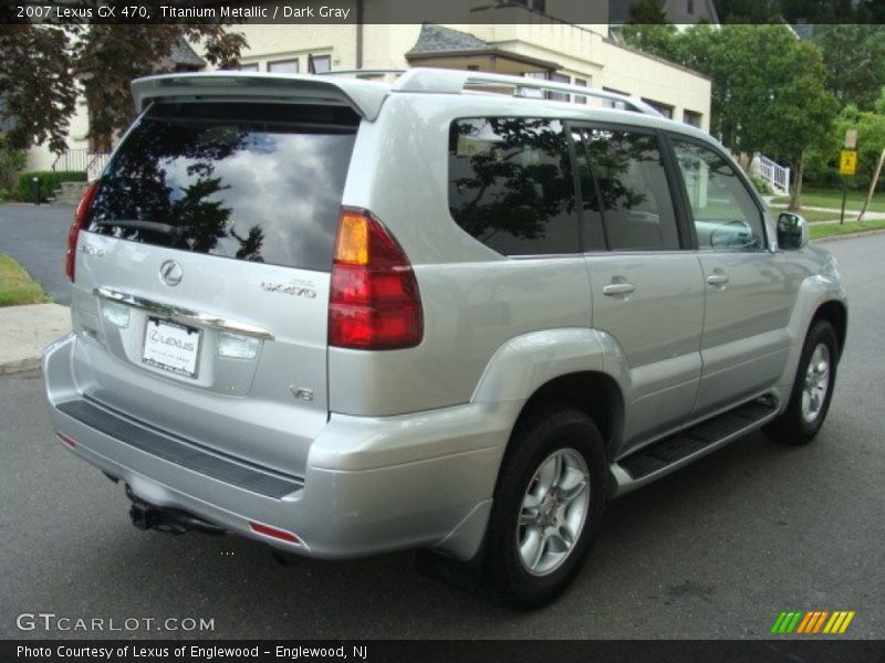 Titanium Metallic / Dark Gray 2007 Lexus GX 470