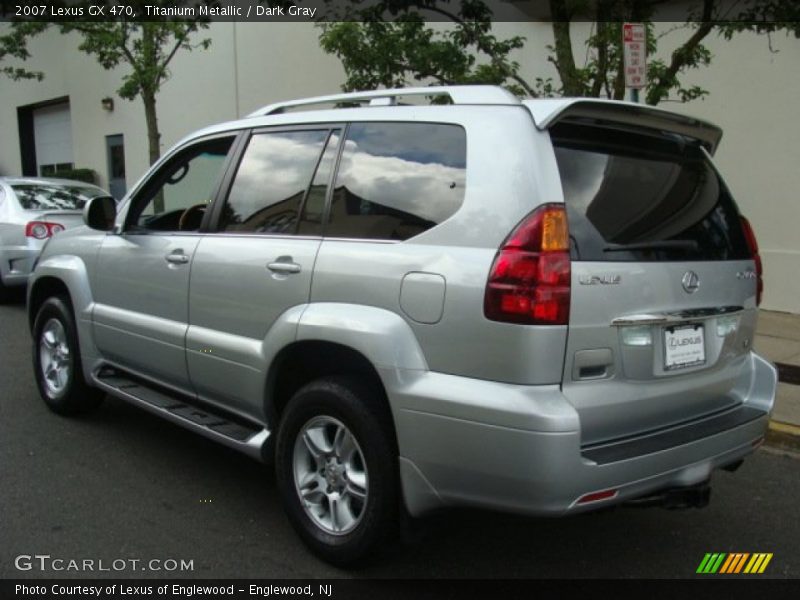 Titanium Metallic / Dark Gray 2007 Lexus GX 470