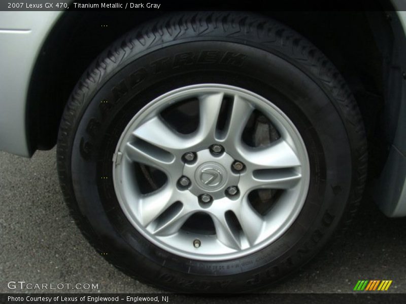 Titanium Metallic / Dark Gray 2007 Lexus GX 470