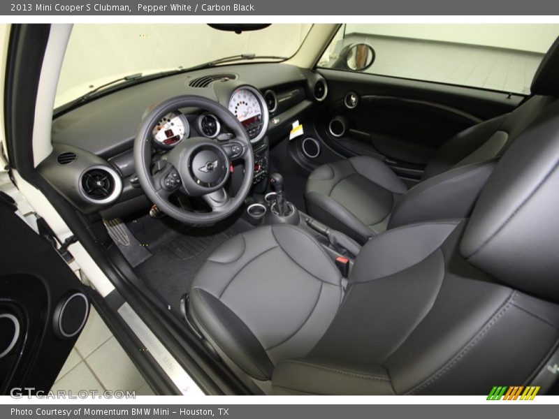 Pepper White / Carbon Black 2013 Mini Cooper S Clubman