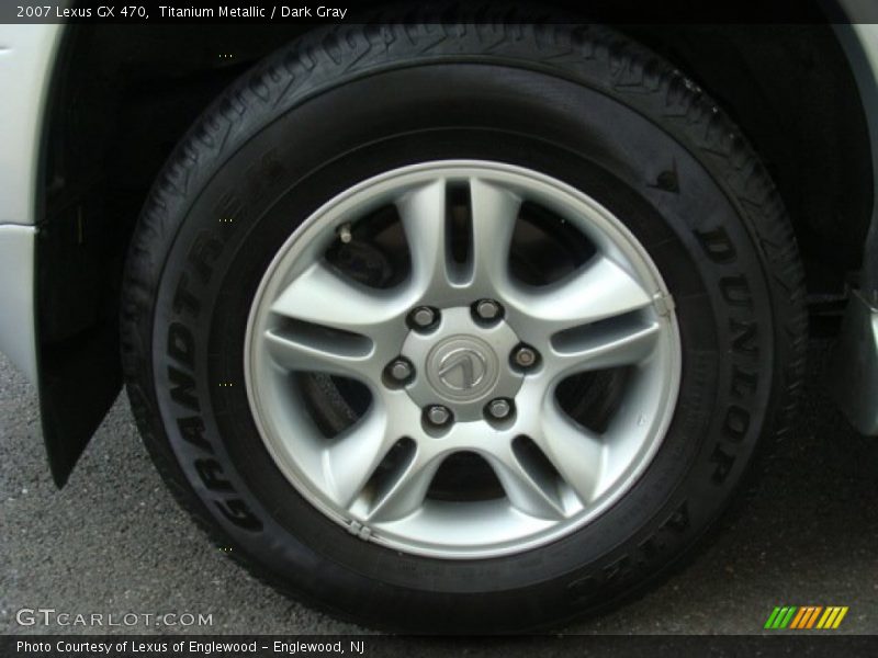 Titanium Metallic / Dark Gray 2007 Lexus GX 470