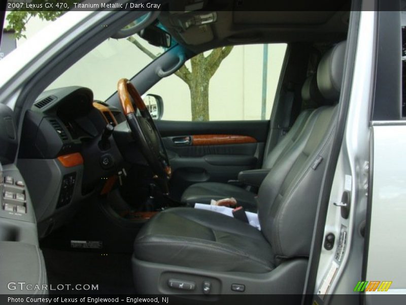 Titanium Metallic / Dark Gray 2007 Lexus GX 470