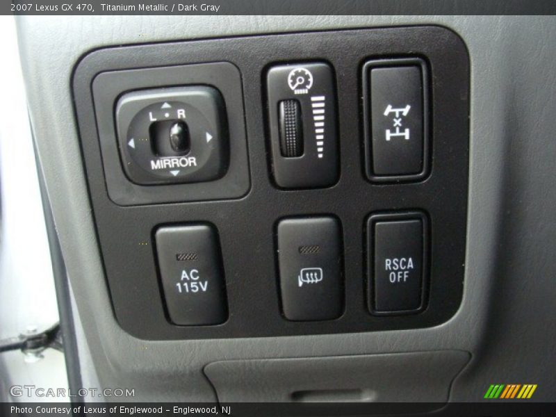 Titanium Metallic / Dark Gray 2007 Lexus GX 470
