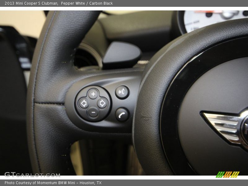 Pepper White / Carbon Black 2013 Mini Cooper S Clubman