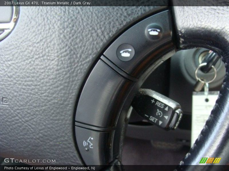 Titanium Metallic / Dark Gray 2007 Lexus GX 470