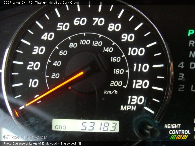 Titanium Metallic / Dark Gray 2007 Lexus GX 470