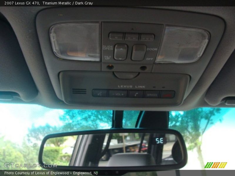 Titanium Metallic / Dark Gray 2007 Lexus GX 470