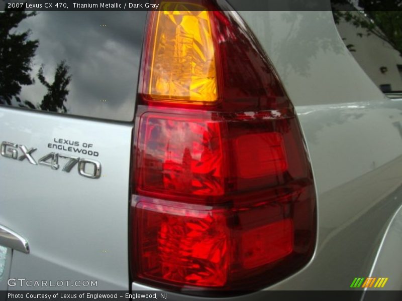 Titanium Metallic / Dark Gray 2007 Lexus GX 470