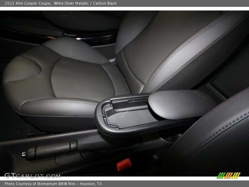 White Silver Metallic / Carbon Black 2013 Mini Cooper Coupe