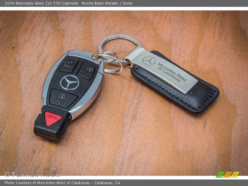 Keys of 2004 CLK 500 Cabriolet
