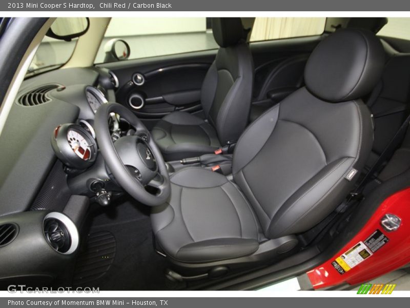 Chili Red / Carbon Black 2013 Mini Cooper S Hardtop