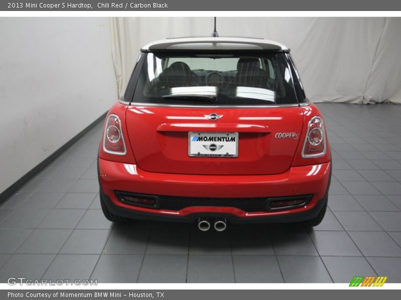 Chili Red / Carbon Black 2013 Mini Cooper S Hardtop