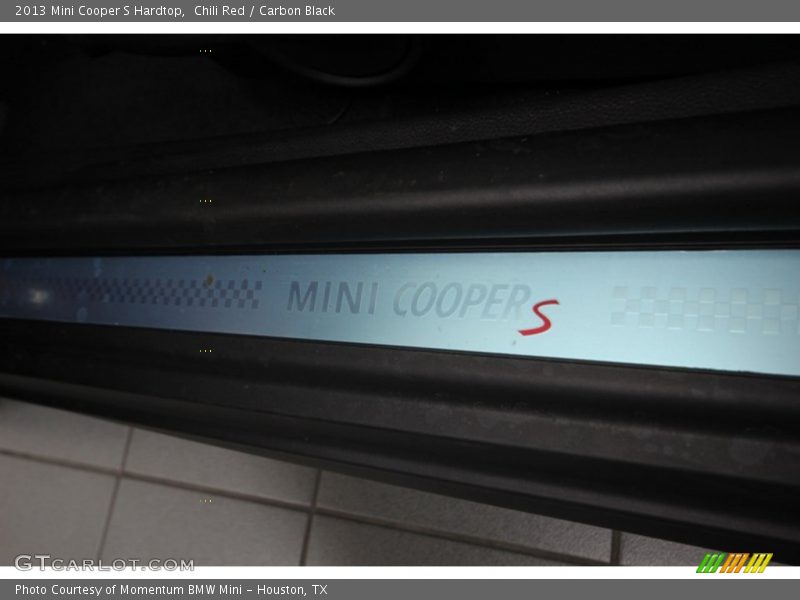 Chili Red / Carbon Black 2013 Mini Cooper S Hardtop