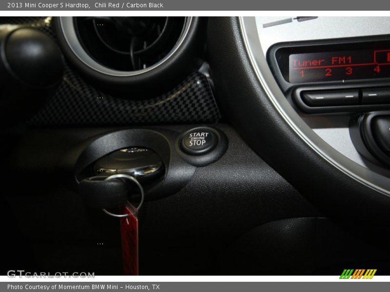 Chili Red / Carbon Black 2013 Mini Cooper S Hardtop