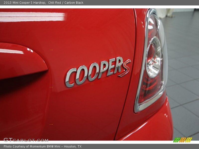 Chili Red / Carbon Black 2013 Mini Cooper S Hardtop