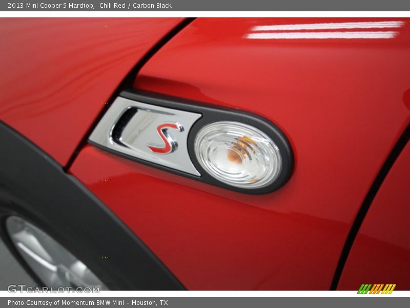 Chili Red / Carbon Black 2013 Mini Cooper S Hardtop