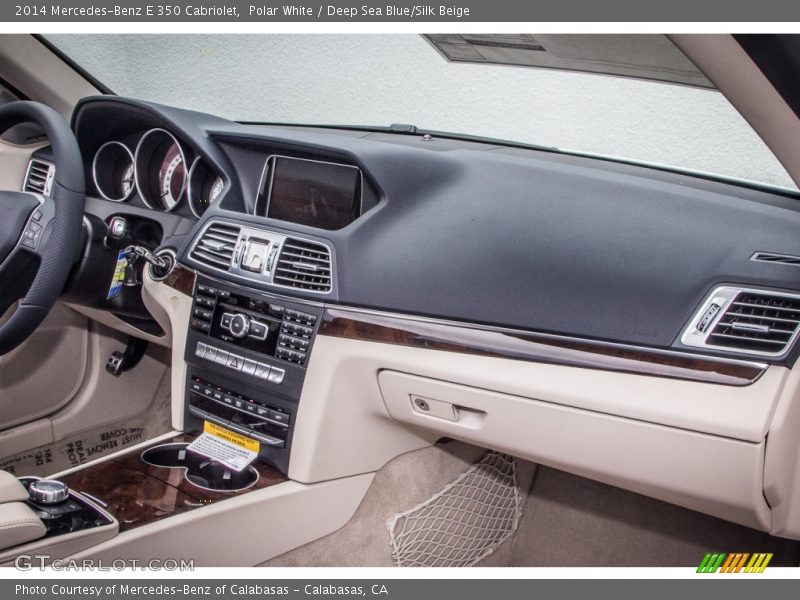 Dashboard of 2014 E 350 Cabriolet