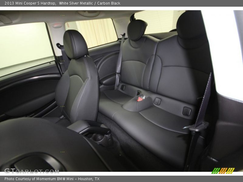 White Silver Metallic / Carbon Black 2013 Mini Cooper S Hardtop