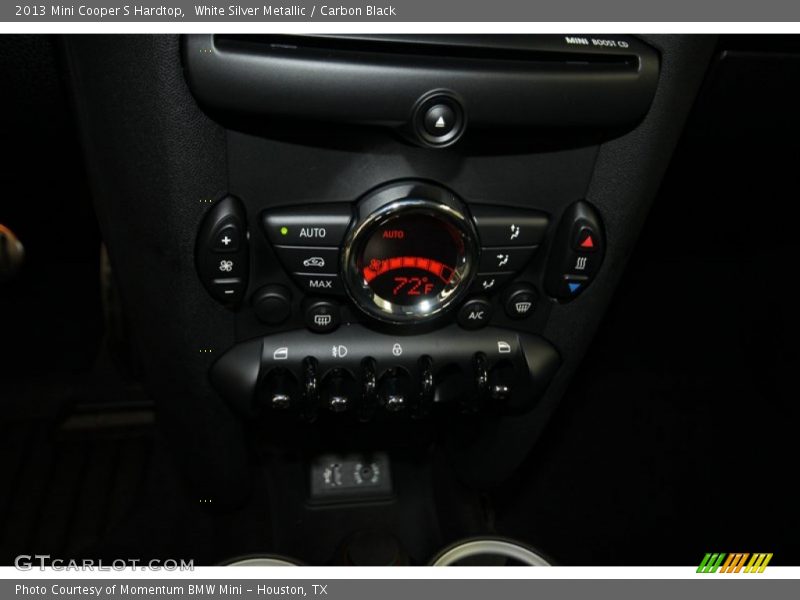 White Silver Metallic / Carbon Black 2013 Mini Cooper S Hardtop