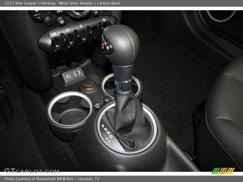 White Silver Metallic / Carbon Black 2013 Mini Cooper S Hardtop