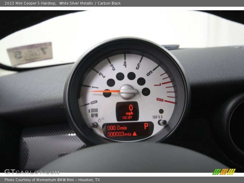 White Silver Metallic / Carbon Black 2013 Mini Cooper S Hardtop