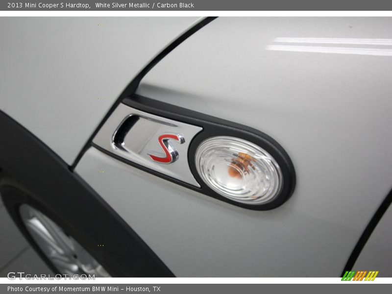 White Silver Metallic / Carbon Black 2013 Mini Cooper S Hardtop