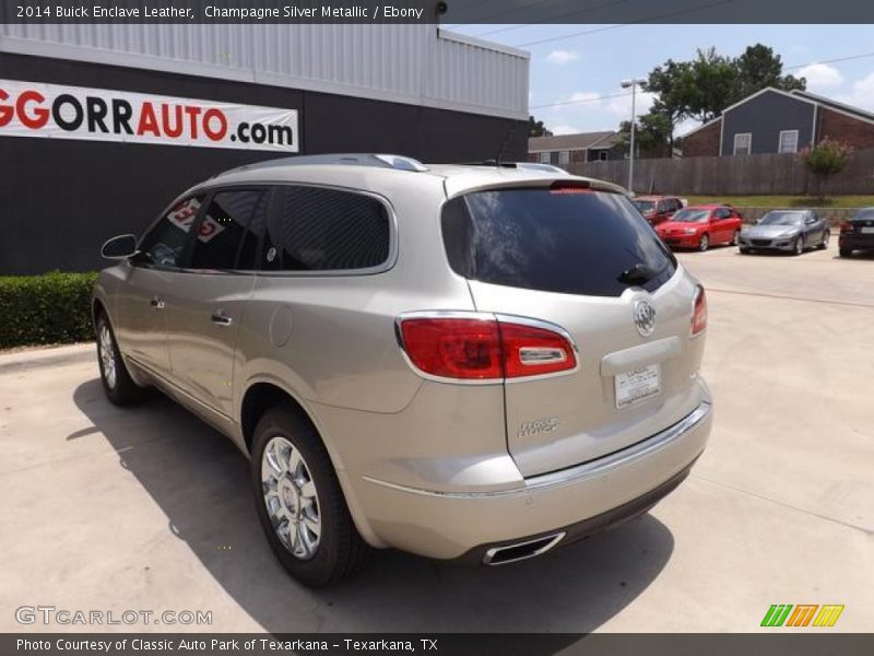 Champagne Silver Metallic / Ebony 2014 Buick Enclave Leather