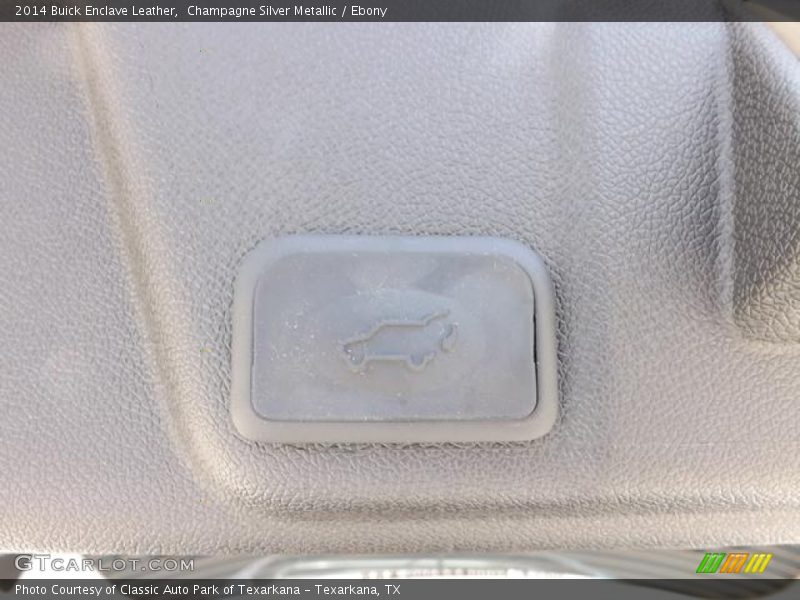 Champagne Silver Metallic / Ebony 2014 Buick Enclave Leather